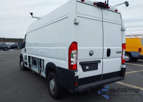 2025 Ram Promaster 2500 Tradesman High Roof 159 Wb W/Pass Seat z USA, uszkodzony, nr VIN 3C6LRVDG7SE532144
